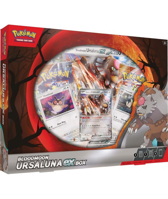 Pokémon Bloodmoon Ursaluna ex Box